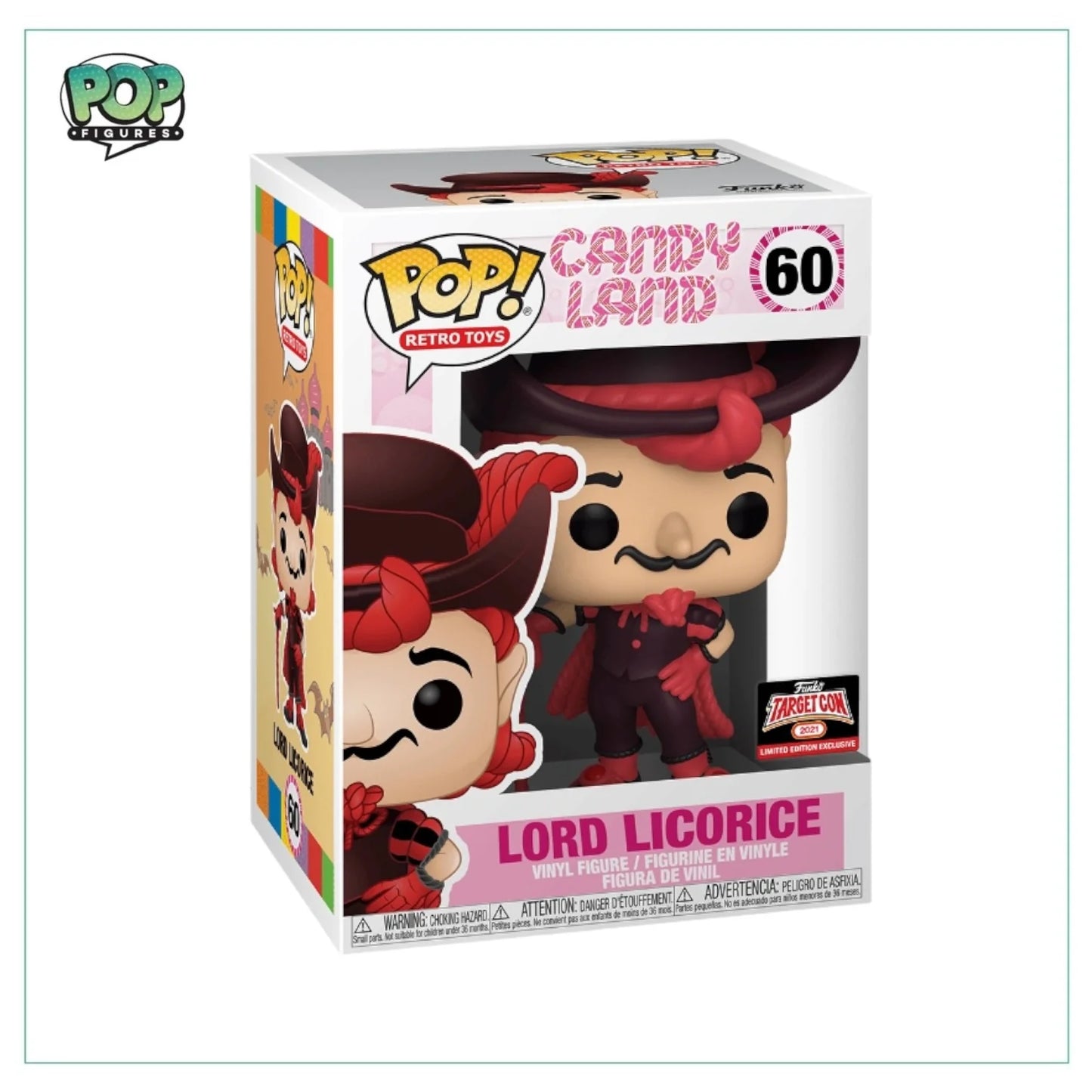 Lord Licorice #60 Funko Pop, Candy Land, Target Exclusive