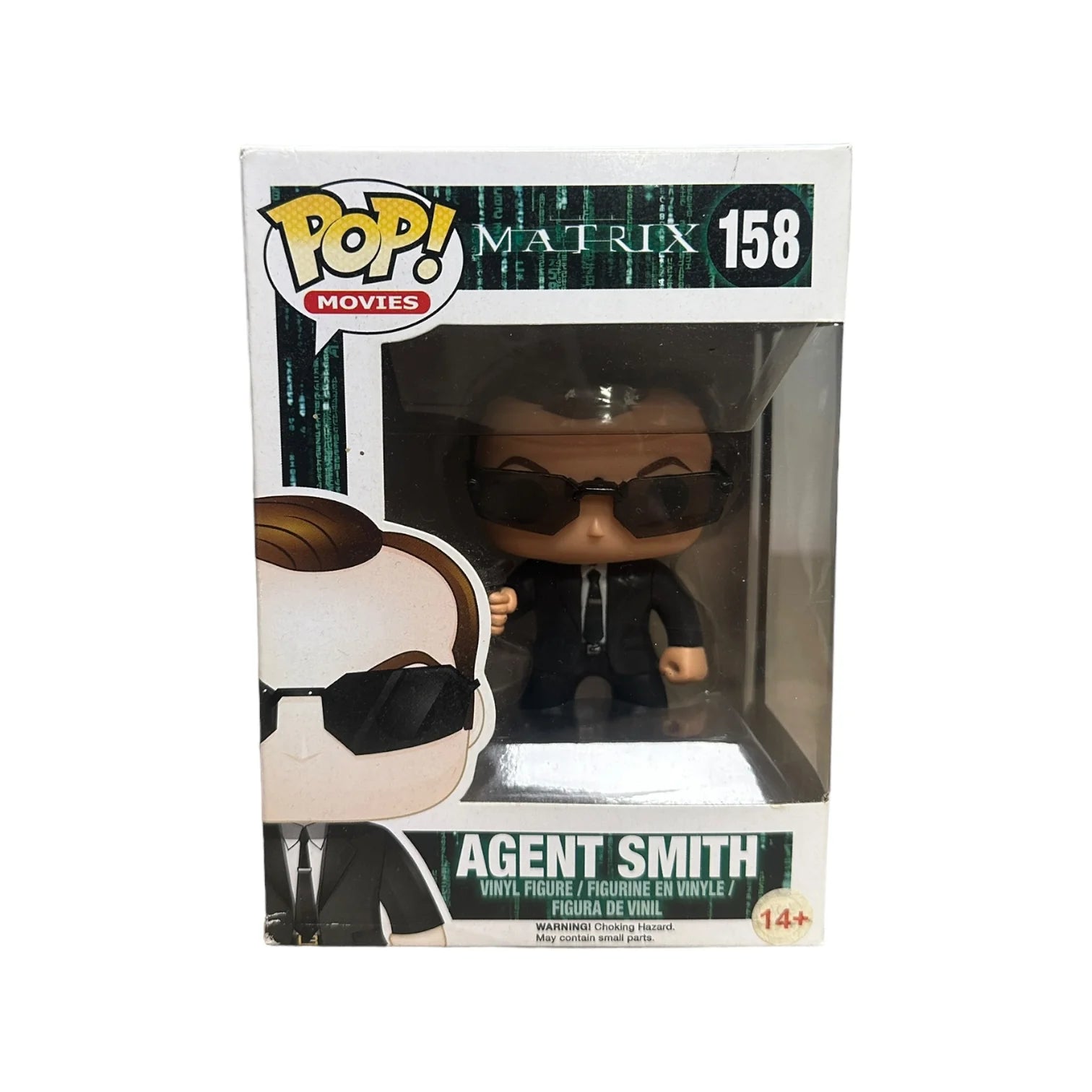 Agent Smith #158 Funko Pop! - The Matrix - 2015 Pop! - Condition 7\\/10