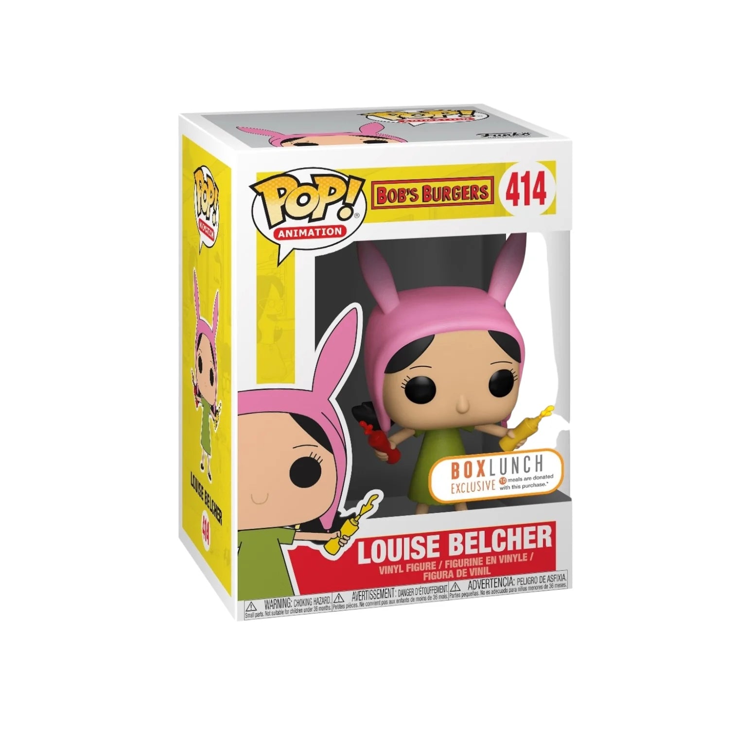 Louise Belcher #414 Funko Pop! - Bob's Burgers - Box Lunch Exclusive