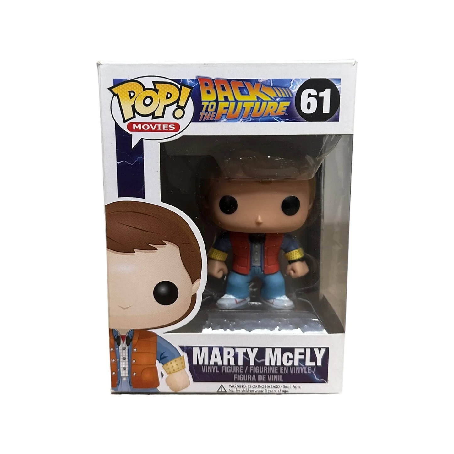 Marty McFly #61 (Error) Funko Pop! - Back To The Future - 2013 Pop! - Condition 7.5\/10