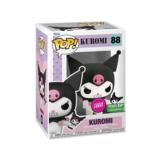Kuromi #88 (Flocked Chase) Funko Pop! - Sanrio - Brad's Toys \\u0026 Collectibles Exclusive
