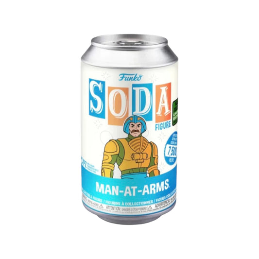 Man-At-Arms Funko Soda Vinyl Figure! - Masters of The Universe - ECCC 2021 Shared Exclusive LE7500 Pcs - Chance of Chase
