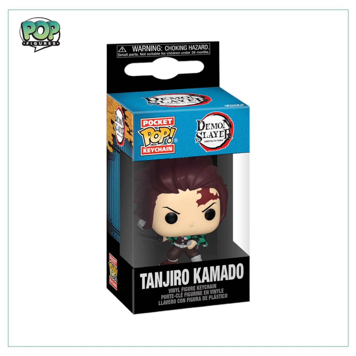 Tanjiro Kamado Funko Pocket Pop! Keychain Demon Slayer