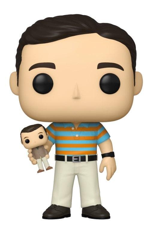 Andy Stitzer holding Oscar #1064 Funko Pop! The 40-Year-Old- Virgin