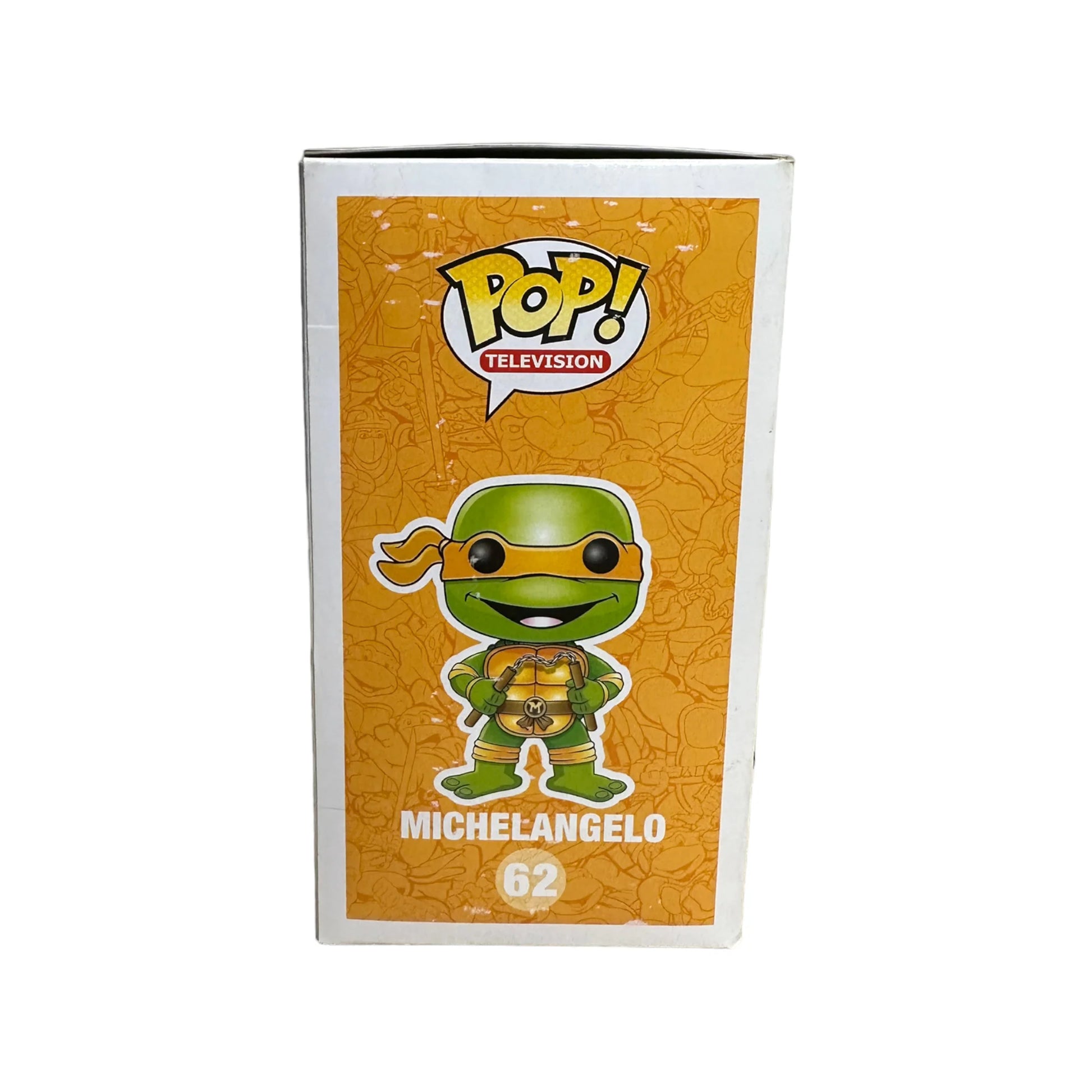 Michelangelo #62 (Metallic) Funko Pop! - Teenage Mutant Ninja Turtles - SDCC 2013 Exclusive LE1008 Pcs - Condition 6.5\\/10