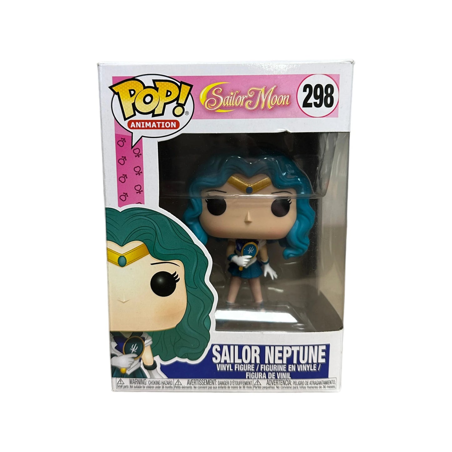 Sailor Neptune #298 Funko Pop! - Sailor Moon - 2017 Pop! - Condition 7\/10