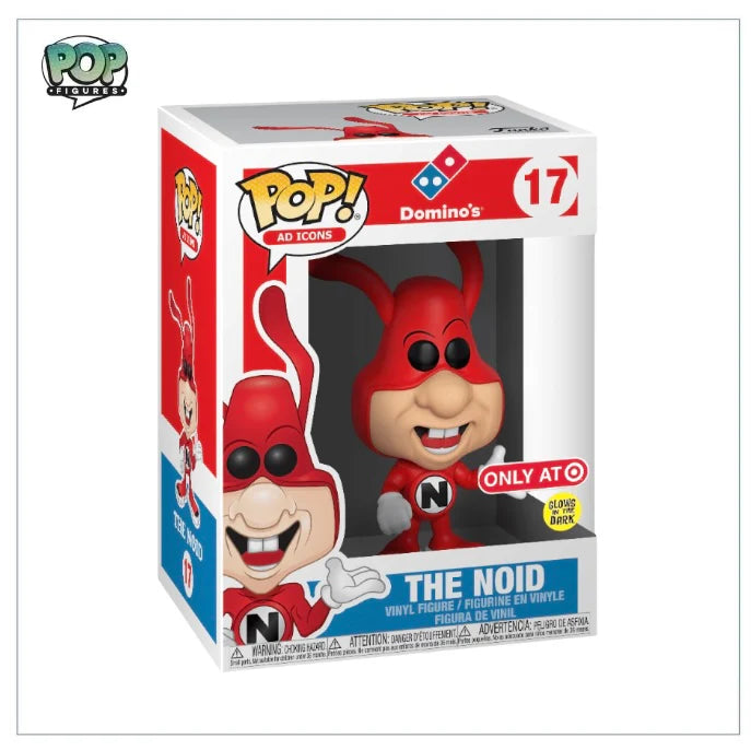The Noid #17 (Glows In The Dark) Funko Pop! Ad Icon: Domino's. Target Exclusive. Condition 9.5\/10