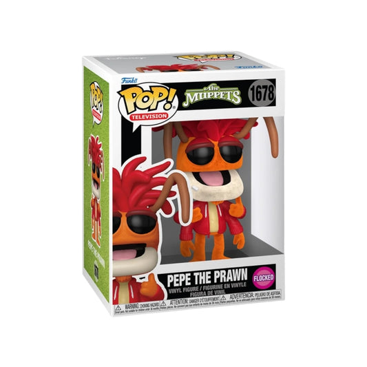 Pepe the Prawn (Flocked) #1678 Funko Pop - The Muppets - PREORDER