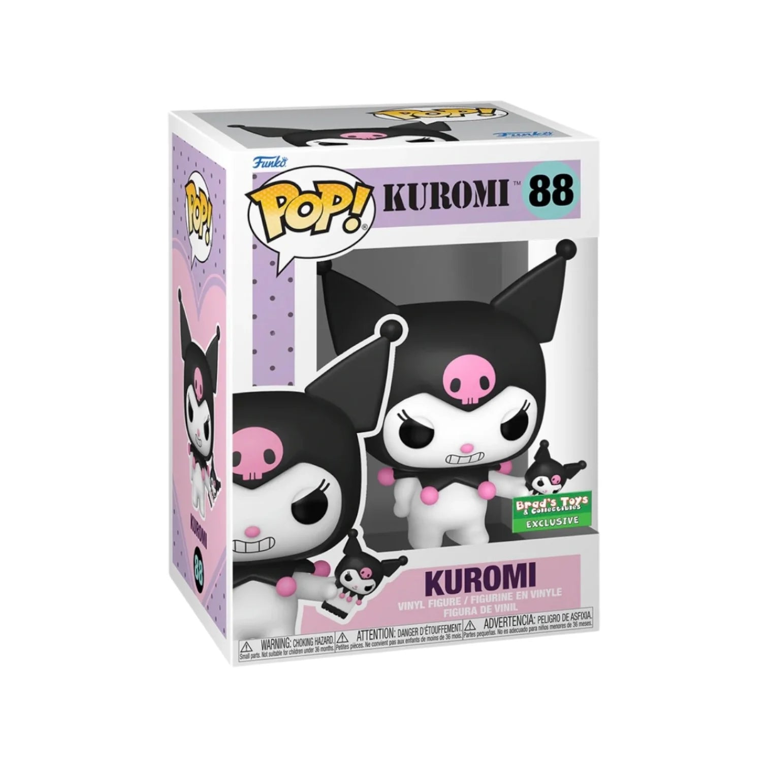 Kuromi #88 Funko Pop! - Sanrio - Brad's Toys \\u0026 Collectibles Exclusive