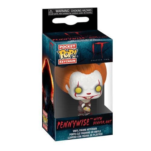 Pennywise with Beaver Hat Funko Keychain! IT 2