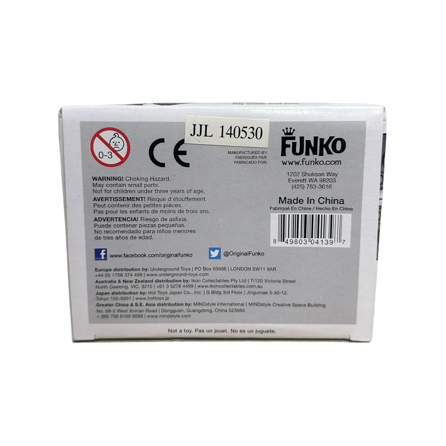 Rocksteady #143 Funko Pop! - Teenage Mutant Ninja Turtles - 2014 Pop! - Condition 6.5\\/10