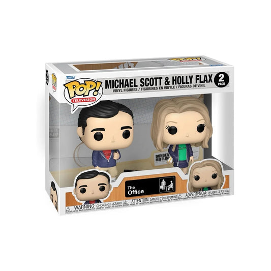 Michael Scott \\u0026 Holly Flax 2pack Funko Pop - The Office