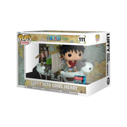 Luffy with Going Merry #111 Funko Pop Ride! - One Piece - NYCC 2022 Shared Exclusive