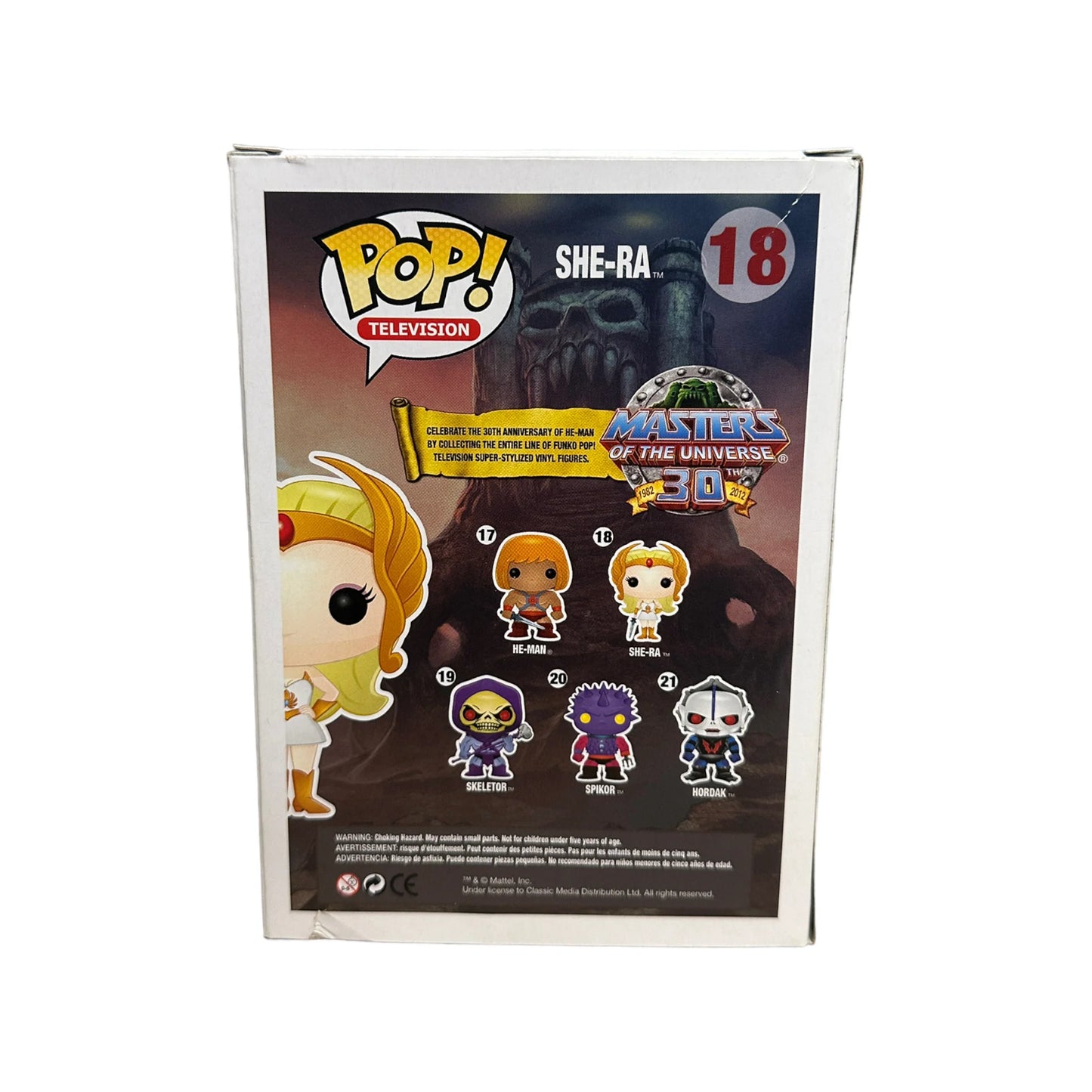 She-Ra #18 Funko Pop! - Masters of The Universe - 2013 Pop! - Condition 6.5\\/10