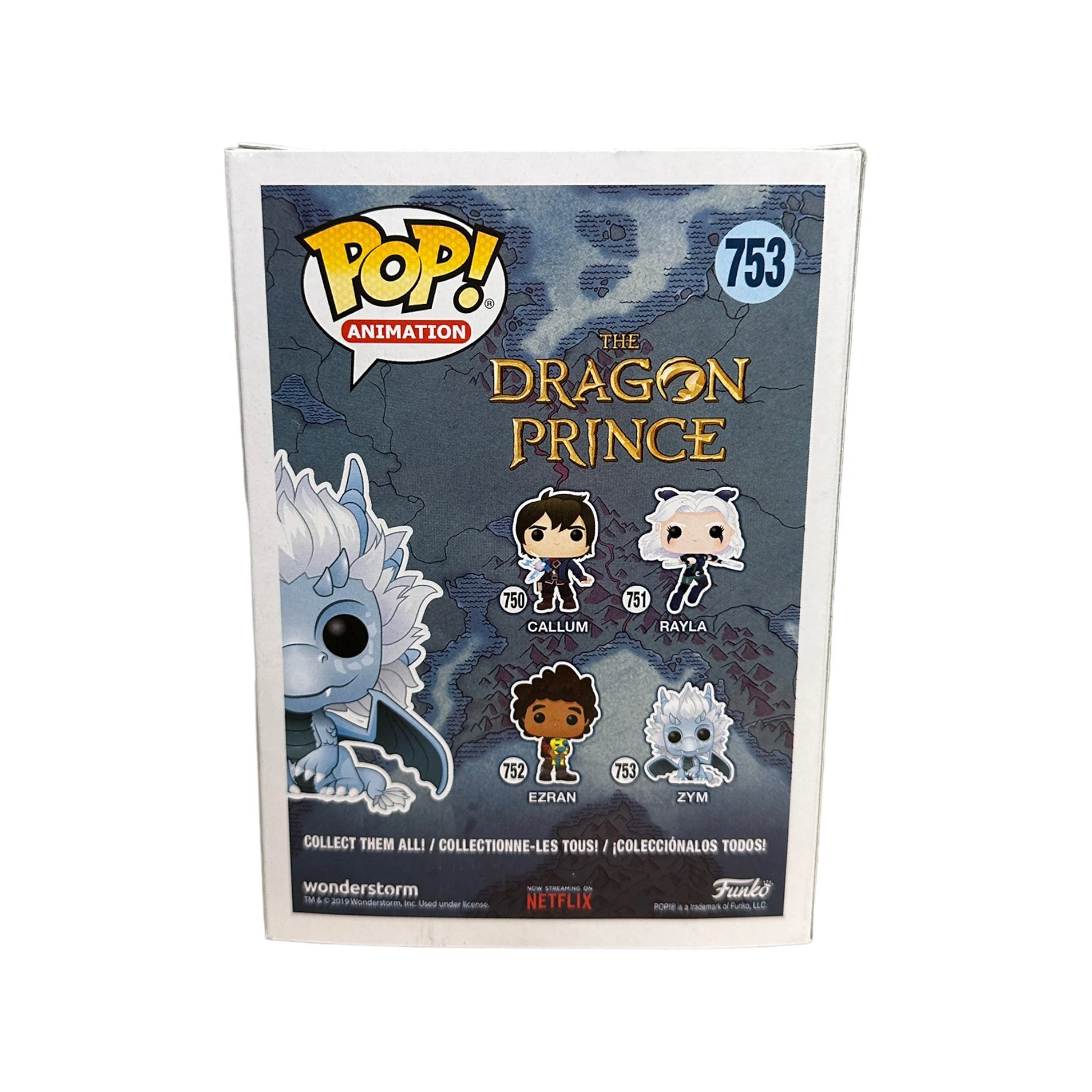 Zym #753 Funko Pop! - The Dragon Prince - 2019 Pop! - Condition 8.75\/10