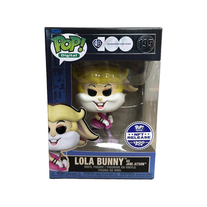Lola Bunny as Jane Jetson #195 Funko Pop! - WB 100 - NFT Release Exclusive LE1300 Pcs - Condition 9.5\\/10