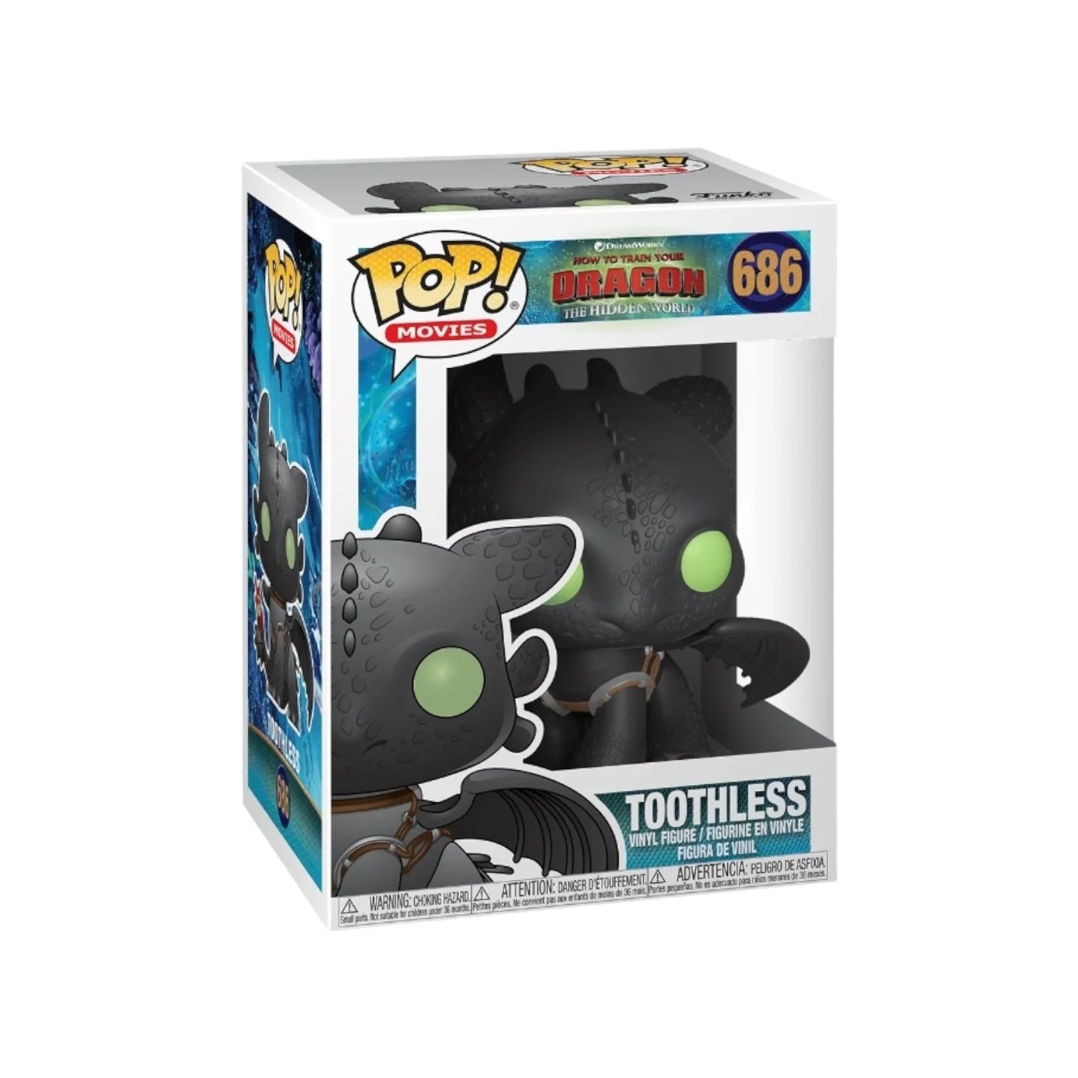 Toothless #686 Funko Pop! - How to Train Your Dragon