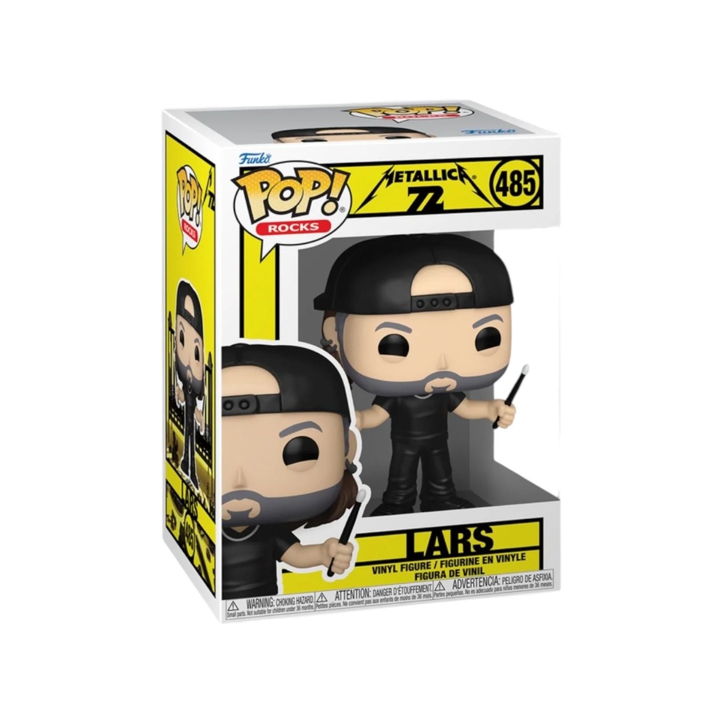 Lars #485 Funko Pop - Metallica: 72 Seasons - PREORDER