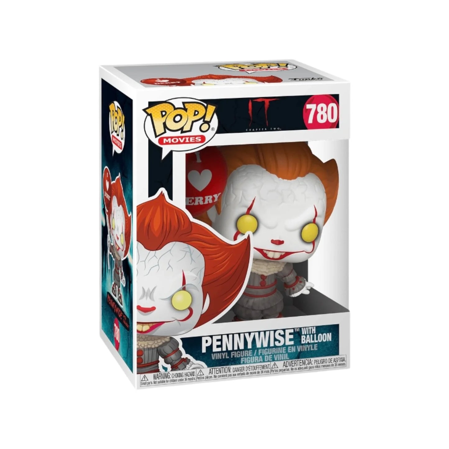 Pennywise with Balloon #780 Funko Pop! - IT: Chapter Two