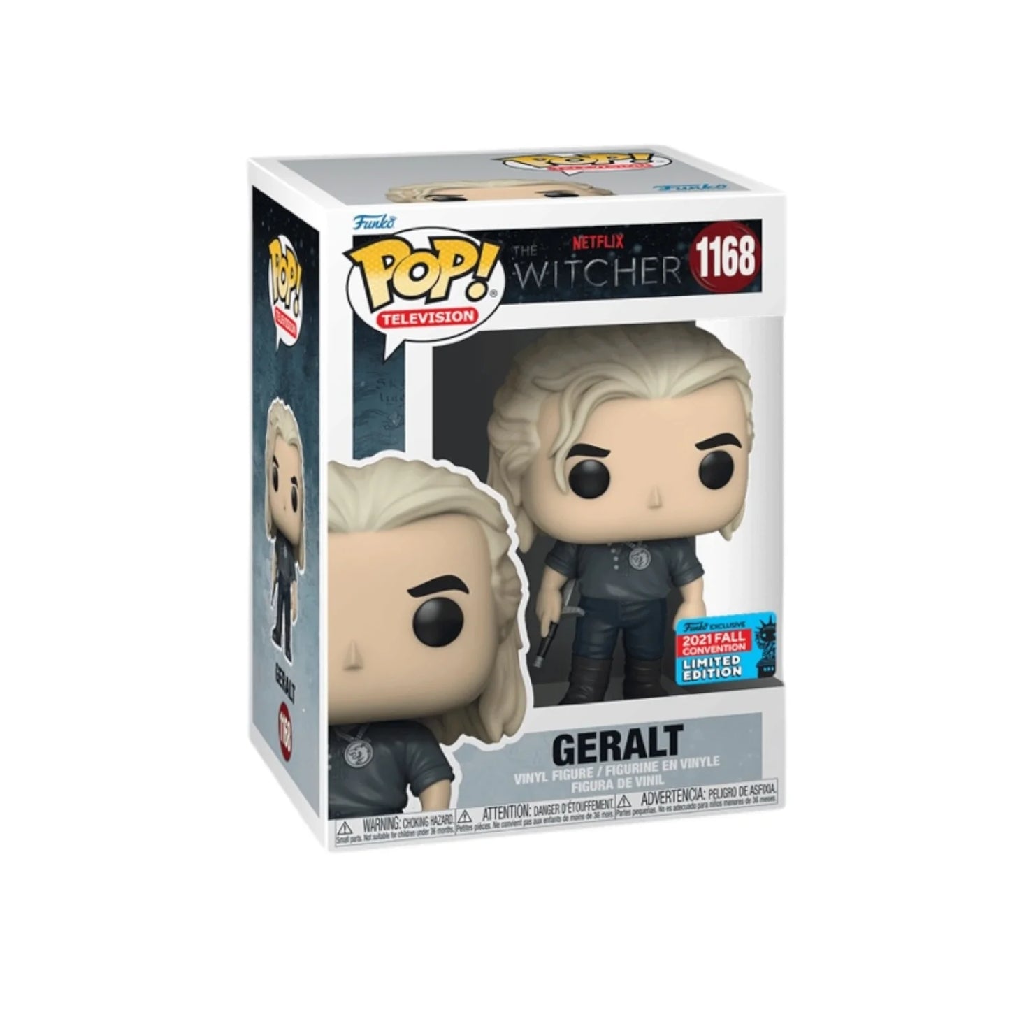 Geralt #1168 Funko Pop! The Witcher - 2021 Fall Convention Exclusive