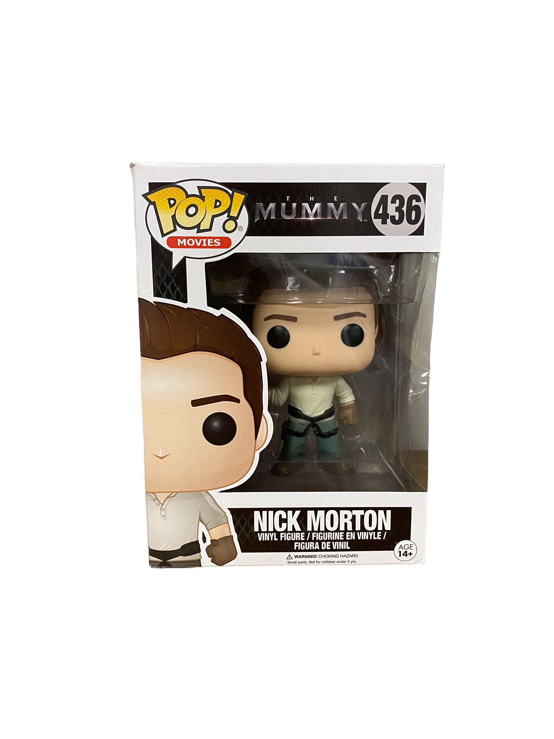 Nick Morton #436 Funko Pop! - The Mummy - 2017 Pop! - Condition 6\/10