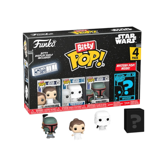 Princess Leia 4 Pack Funko Bitty Pop! - Star Wars