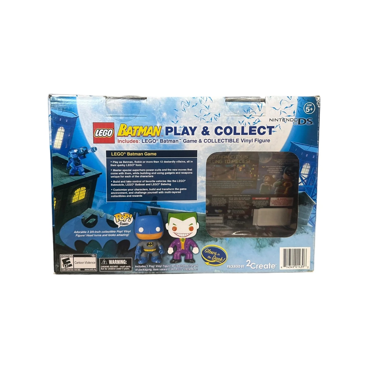 Lego Batman (The Joker) Play \\u0026 Collect Nintendo DS (Glows in the Dark) Funko Pop Bundle! - Condition 7.5\\/10