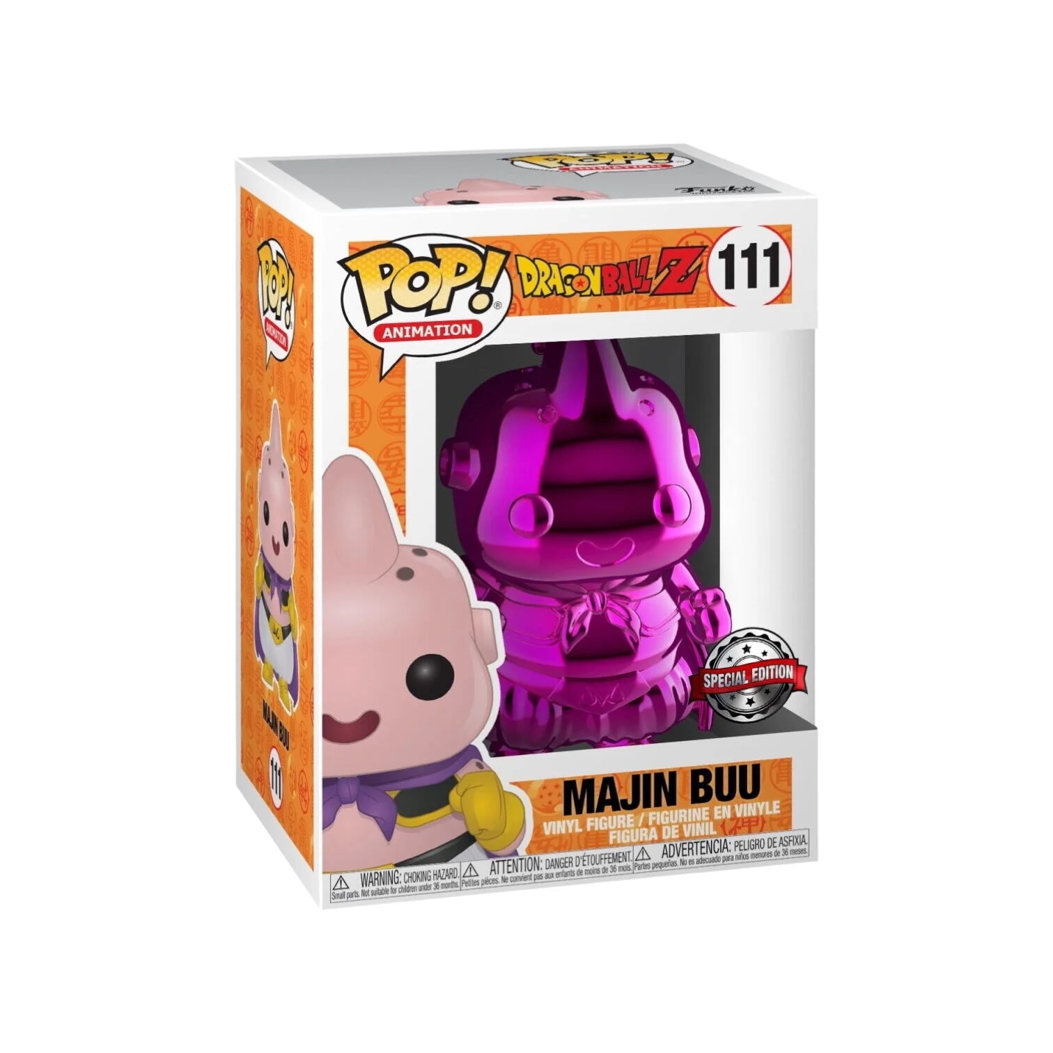 Majin Buu #111 (Purple Chrome) Funko Pop! - Dragon Ball Z - Special Edition