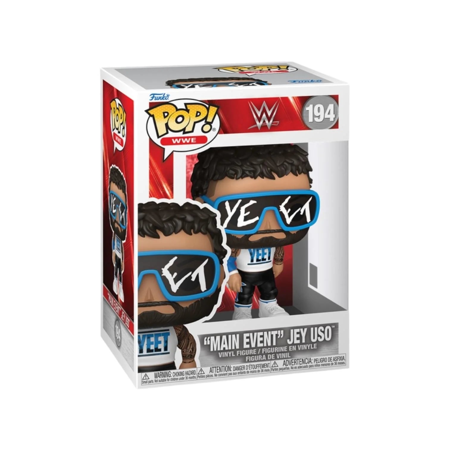 \\Main Event\\ Jey Uso #194 Funko Pop - WWE - PREORDER"""