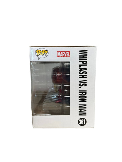 Whiplash Vs. Iron Man #361 Funko Pop Movie Moments! - Marvel Studios First Ten Years - Marvel Collector Corps Exclusive - Condition 7.5\\/10