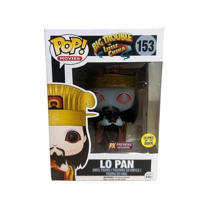 Lo Pan #153 (Ghost - Glows in the Dark) Funko Pop! - Big Trouble in Little China - PX Previews Exclusive - Condition 7\\/10