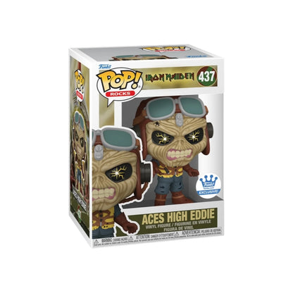 Aces High Eddie #437 Funko Pop! - Iron Maiden - Funko Shop Exclusive