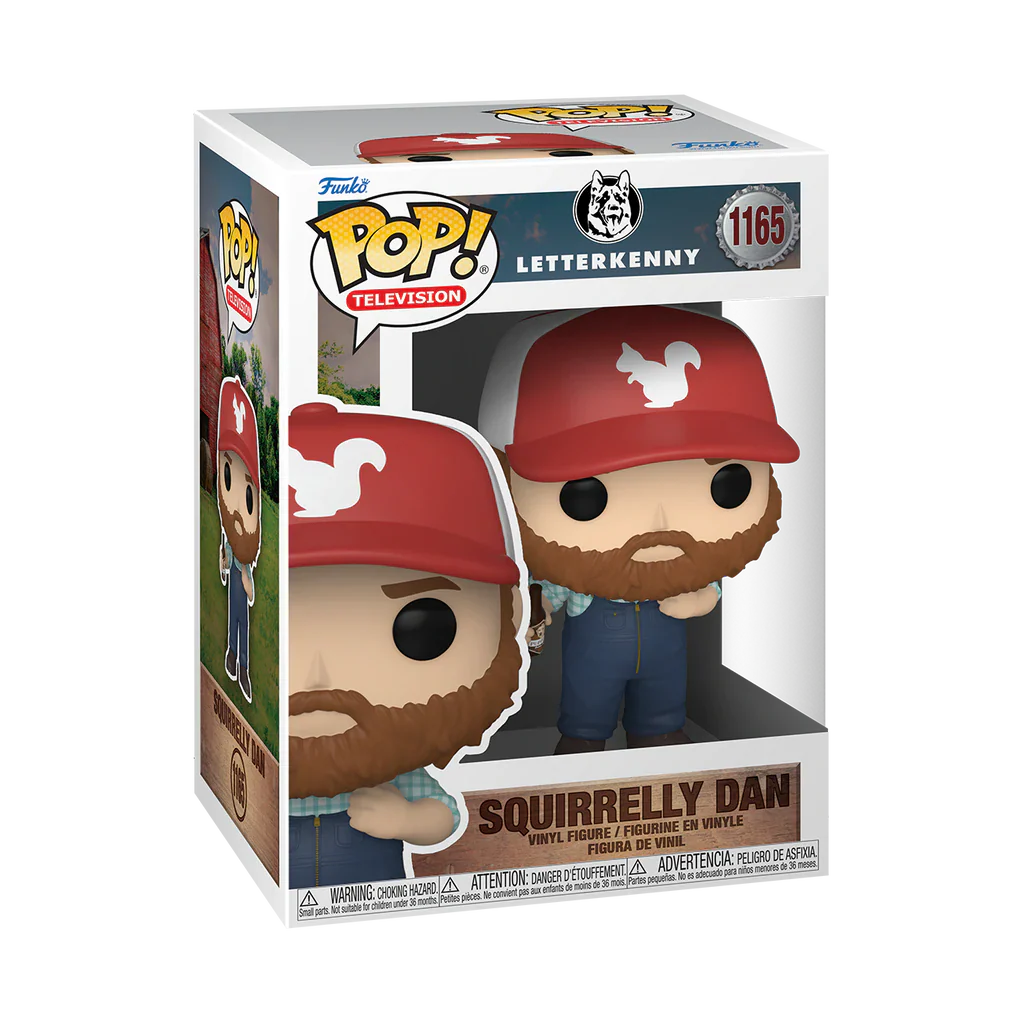 Squirrelly Dan #1165 Funko Pop! Letterkenny