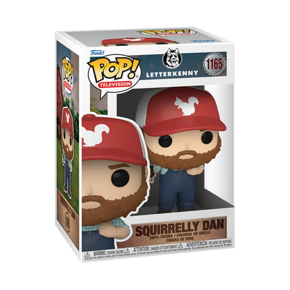 Squirrelly Dan #1165 Funko Pop! Letterkenny