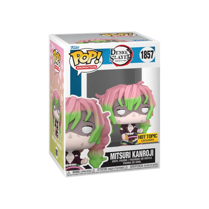 Mitsuri Kanroji #1857 (Battle Damaged) Funko Pop! - Demon Slayer - Hot Topic Exclusive