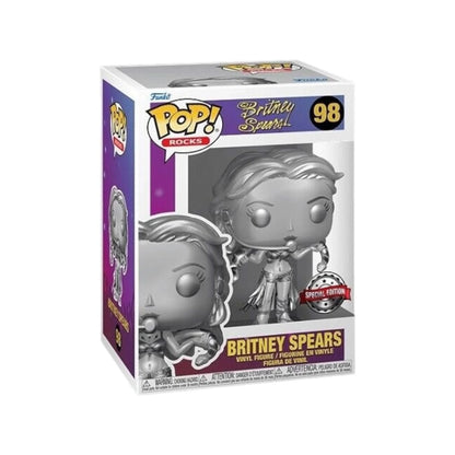 Britney Spears #98 (Slave 4 U \\/ Platinum) Funko Pop! - Rocks - Special Edition