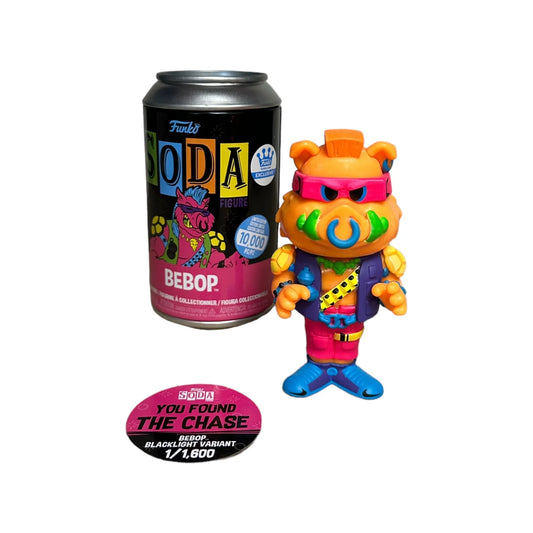 Bebop Blacklight Chase Funko Soda Vinyl Figure! - Teenage Mutant Ninja Turtles - Funko Shop Exclusive LE1\\/1600 Pcs