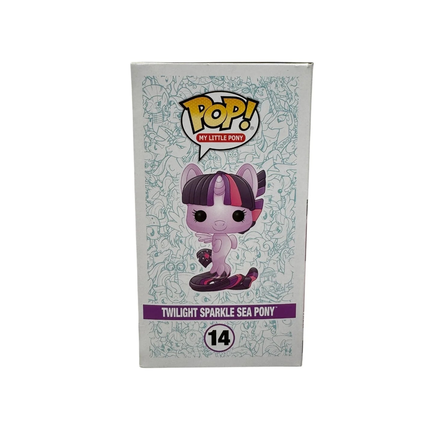 Twilight Sparkle Sea Pony (Metallic Chase) #14 Funko Pop! - My Little Pony the Movie - Condition 8\/10