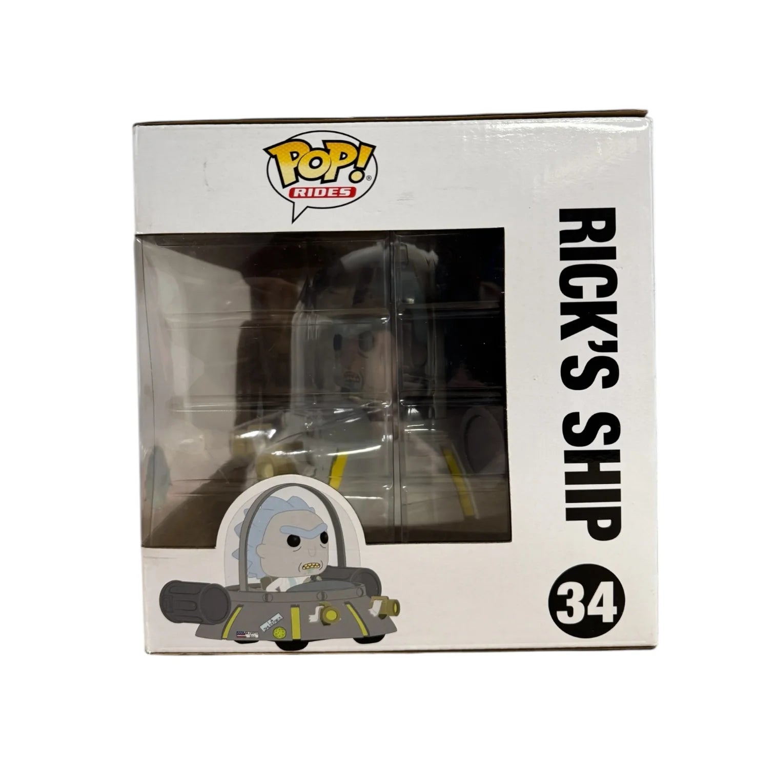Rick's Ship Funko Pop! Rides #32 - Rick and Morty - Special Edition - Condition 8\\/10