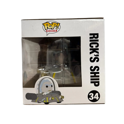 Rick's Ship Funko Pop! Rides #32 - Rick and Morty - Special Edition - Condition 8\\/10