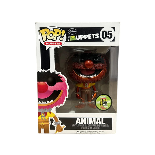 Animal #05 (Metallic) Funko Pop! - The Muppets - SDCC 2013 Exclusive LE480 Pcs - Condition 8\\/10