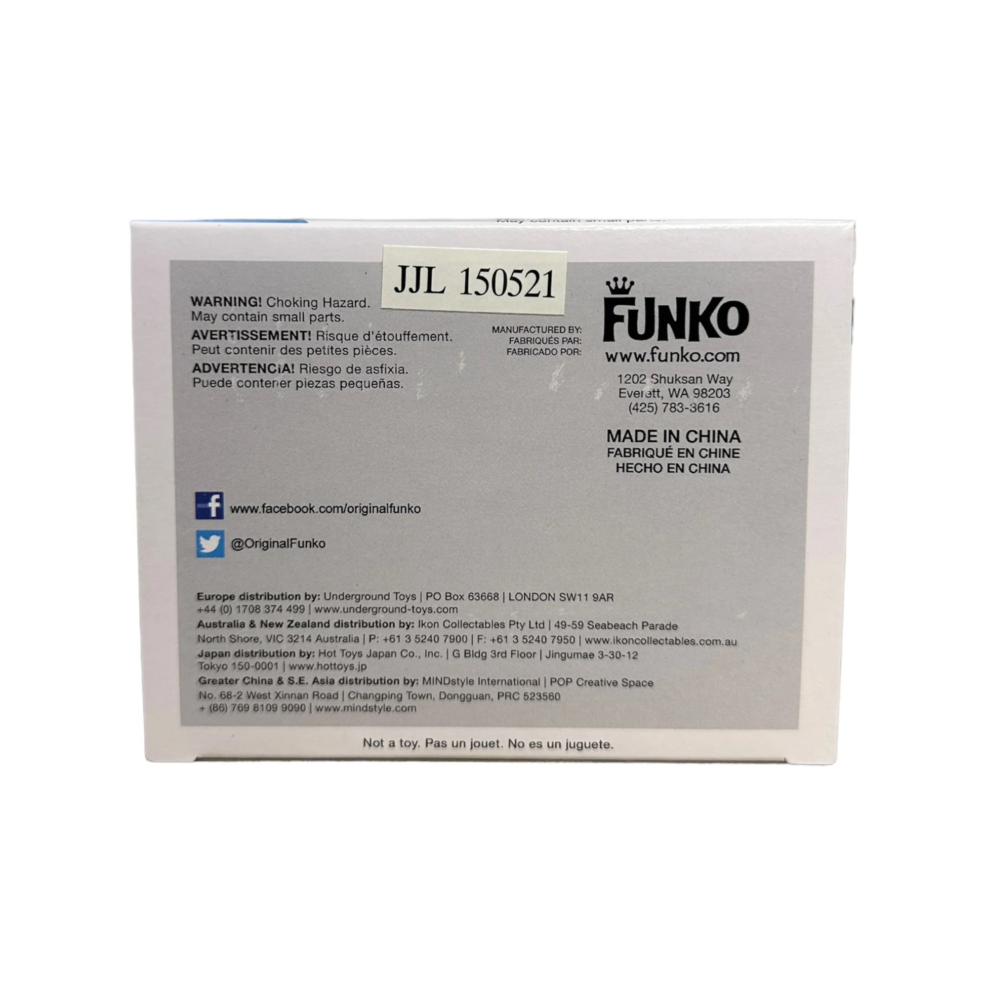 Freddy Funko as Twisty #42 (Bloody) Funko Pop! - SDCC 2015 Exclusive LE350 Pcs - Condition 7.5\/10