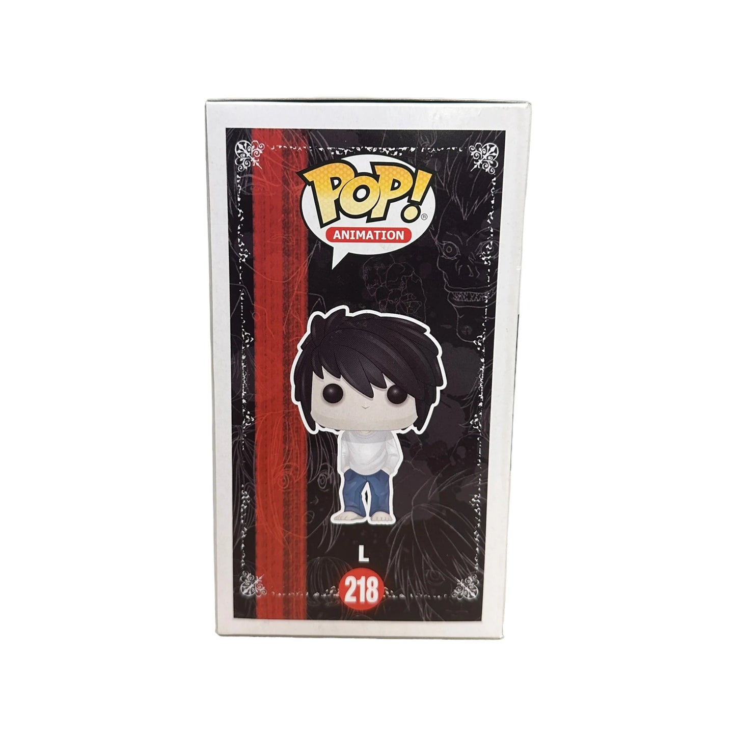 L #218 Funko Pop! - Death Note - 2017 Pop! - Condition 8.5\\/10