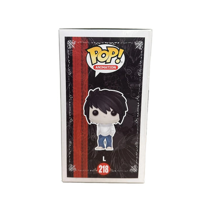 L #218 Funko Pop! - Death Note - 2017 Pop! - Condition 8.5\\/10