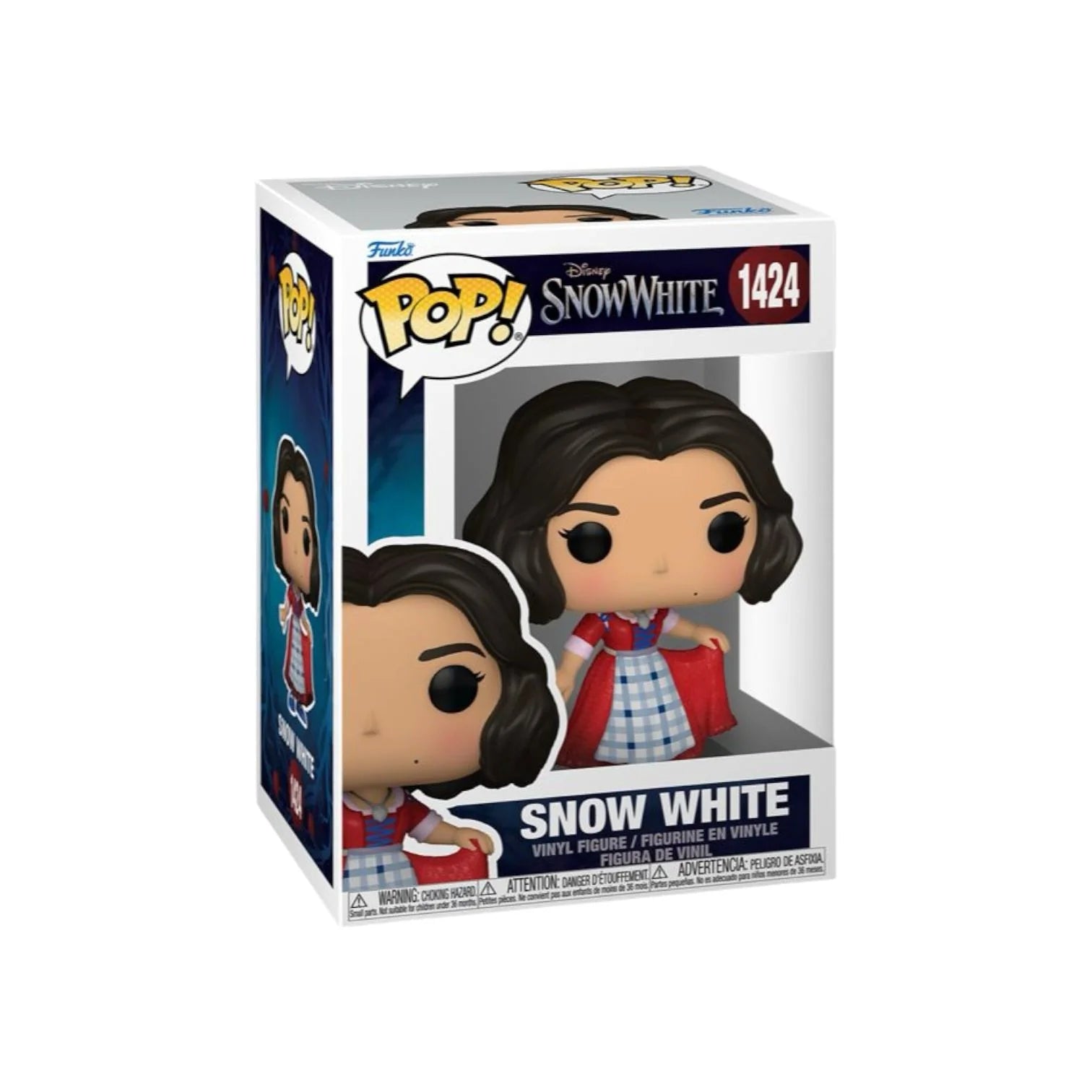 Snow White (Plaid Dress) #1424 Funko Pop - Snow White (Live - Action)