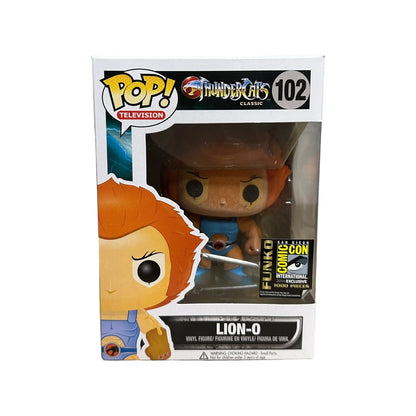 Lion-O #102 (Flocked) Funko Pop! - Thundercats - SDCC 2014 Exclusive LE1000 Pcs - Condition 9\\/10