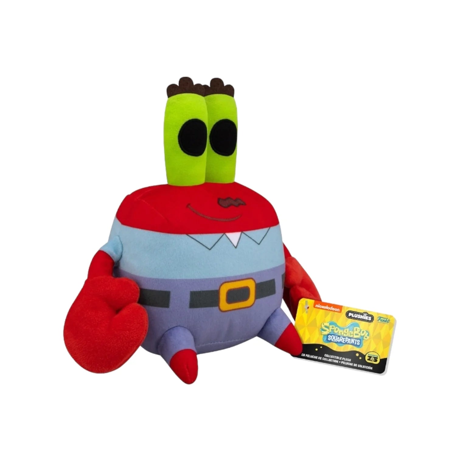 Mr Krabs 7\ Funko Plush - Spongebob Squarepants 25th Anniversary"