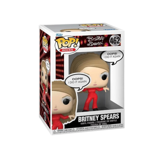 Britney Spears #462 (Oops I Did it again)  Funko Sayings Pop - Britney Spear