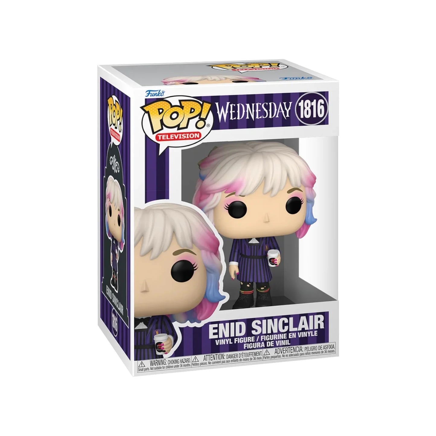 Enid Sinclair with Coffee  #1816 Funko Pop - Wednesday