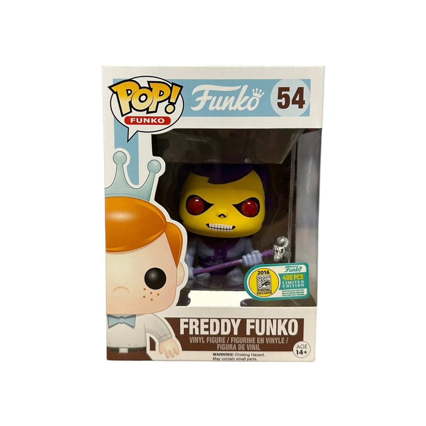 Freddy Funko as Skeletor #54 Funko Pop! - SDCC 2016 Exclusive LE400 Pcs - Condition 8.75\\/10